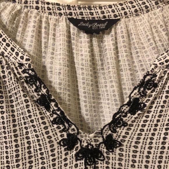 Lucky brand boho top - Picture 2 of 7